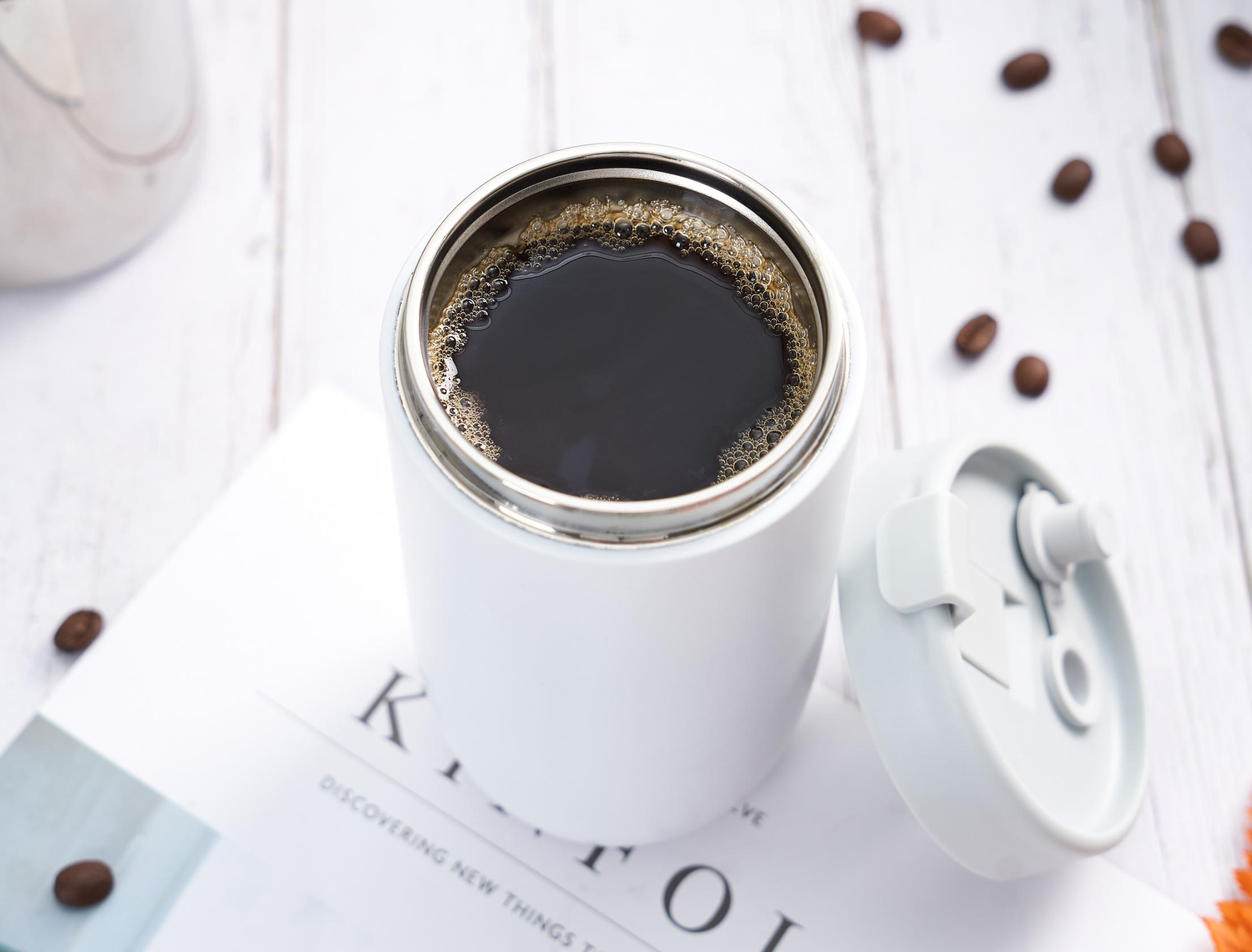 smart coffee cooling cup